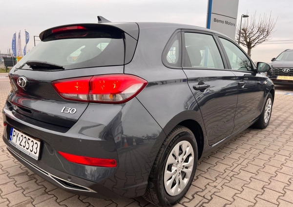 Hyundai I30 cena 69900 przebieg: 16359, rok produkcji 2022 z Czyżew małe 466